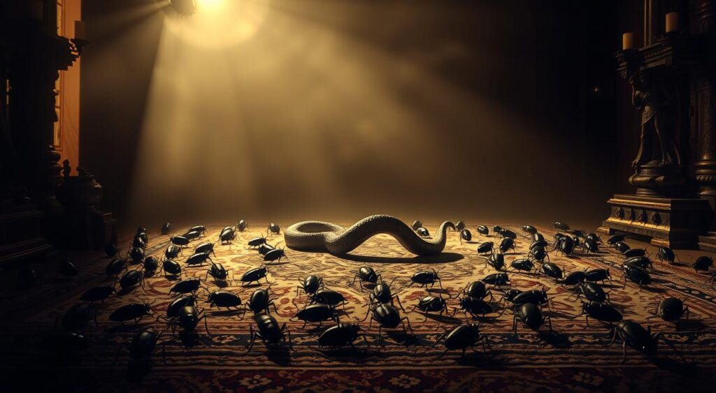 simbolismo bíblico de criaturas rastejantes