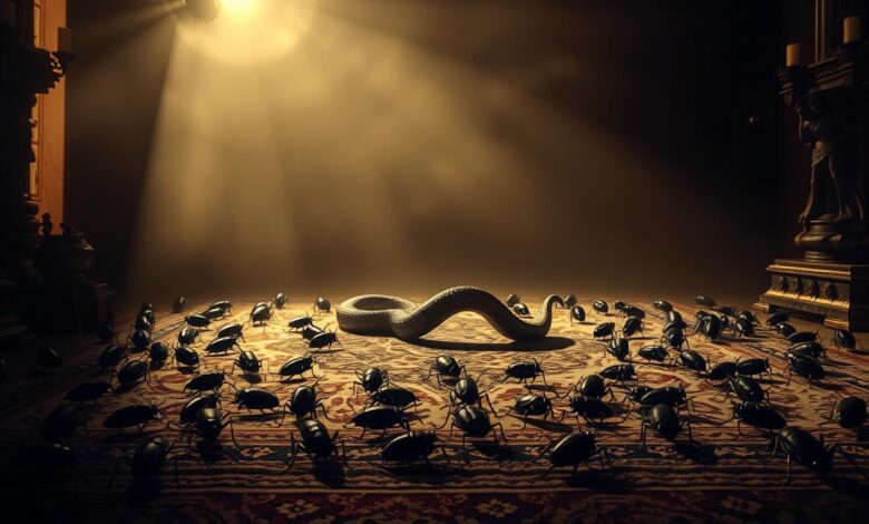 simbolismo bíblico de criaturas rastejantes