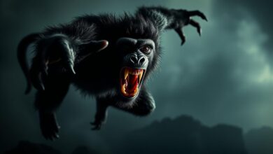 sonhar com macaco atacando