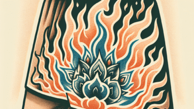Tatuagem de fogo na virilha: significados e interpretações