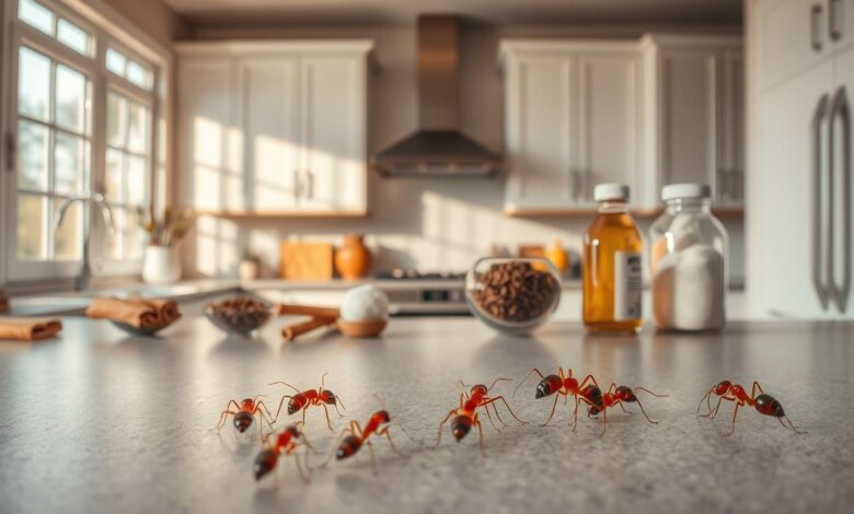 Como acabar com formigas doceiras na cozinha