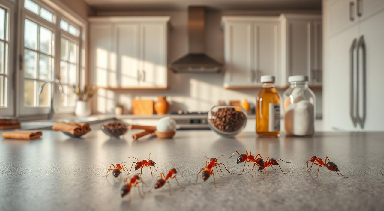 Como acabar com formigas doceiras na cozinha