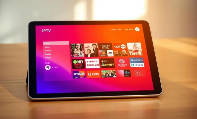 Teste IPTV para Tablet