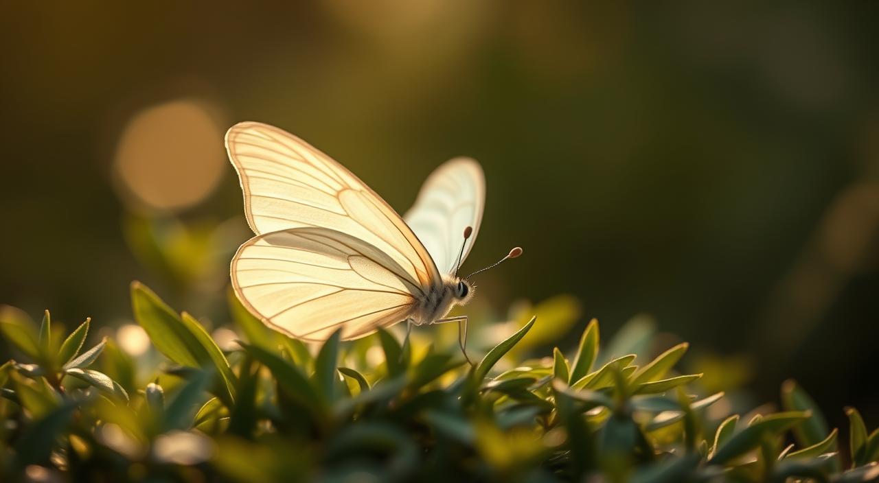 simbolismo da borboleta branca