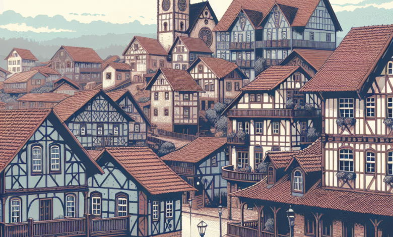 Cidade no Sul do Brasil tem placas em alemão e arquitetura europeia -