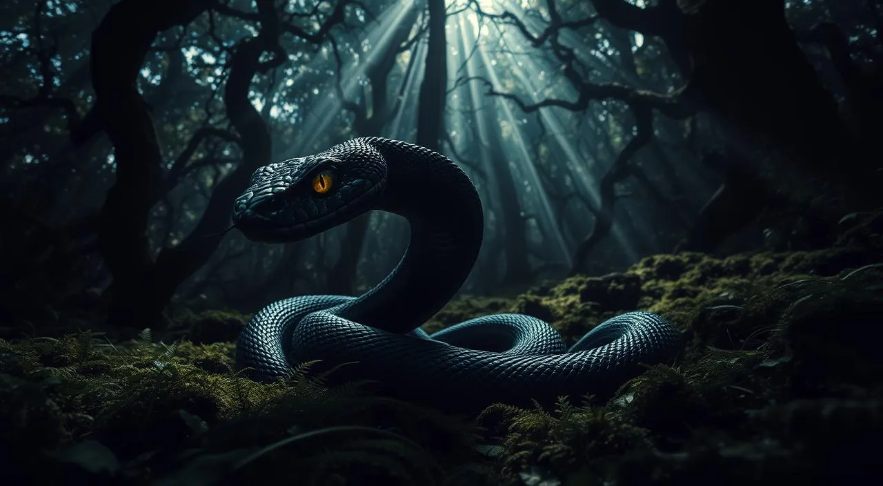 Espiritualmente o que Significa Sonhar com Cobra Preta