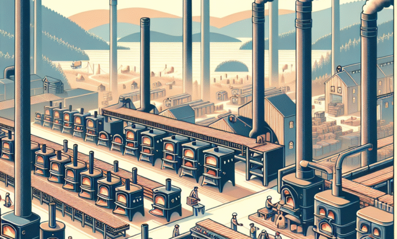 Fábrica brasileira de fogões a lenha é a maior da América Latina - Fábrica brasileira de fogões a lenha é a maior da América Latina -