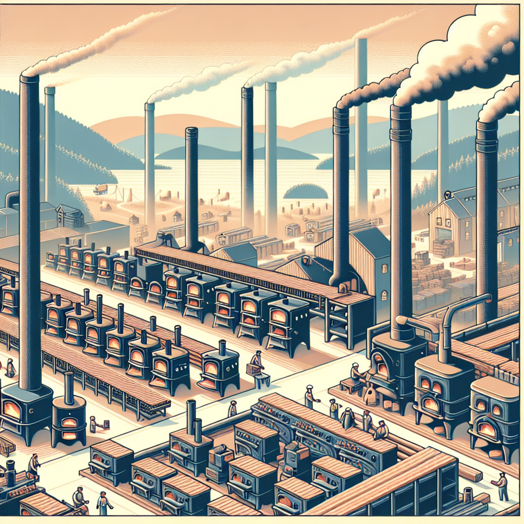 Fábrica brasileira de fogões a lenha é a maior da América Latina -