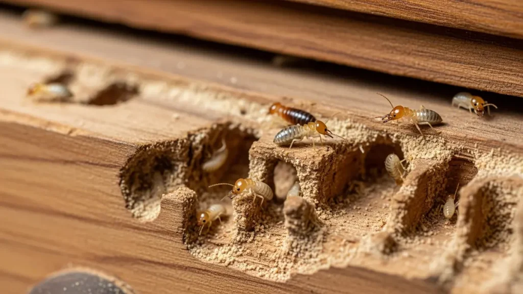Móveis Infestados por Cupins