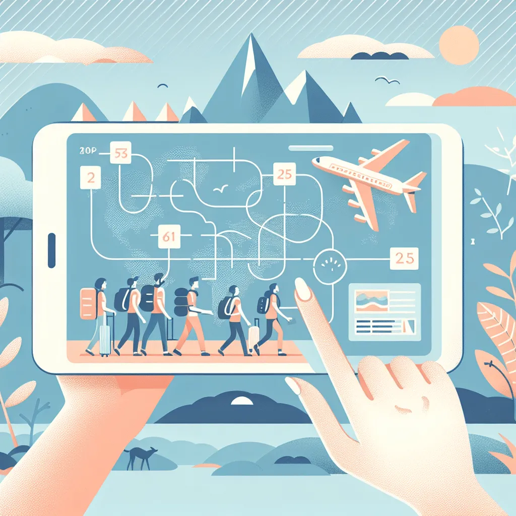 Como criar um roteiro de viagens em grupo que agrade a todos