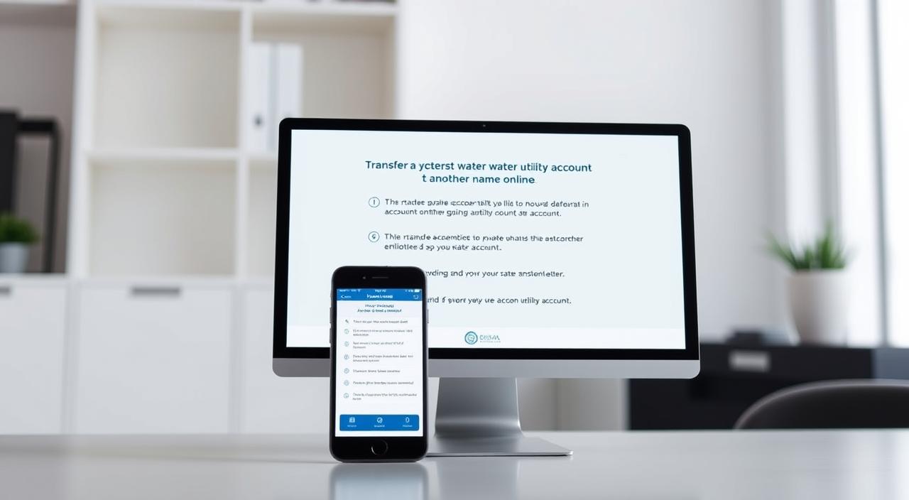 como transferir conta de água para outro nome pela internet