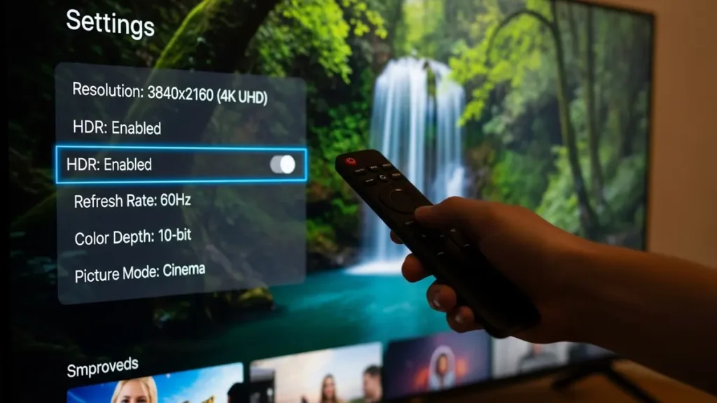 Configuração de streaming boxes para melhor qualidade de imagem 4K Configuração de streaming boxes para melhor qualidade de imagem 4K