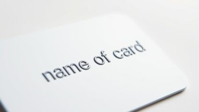 o que é nome do cartão