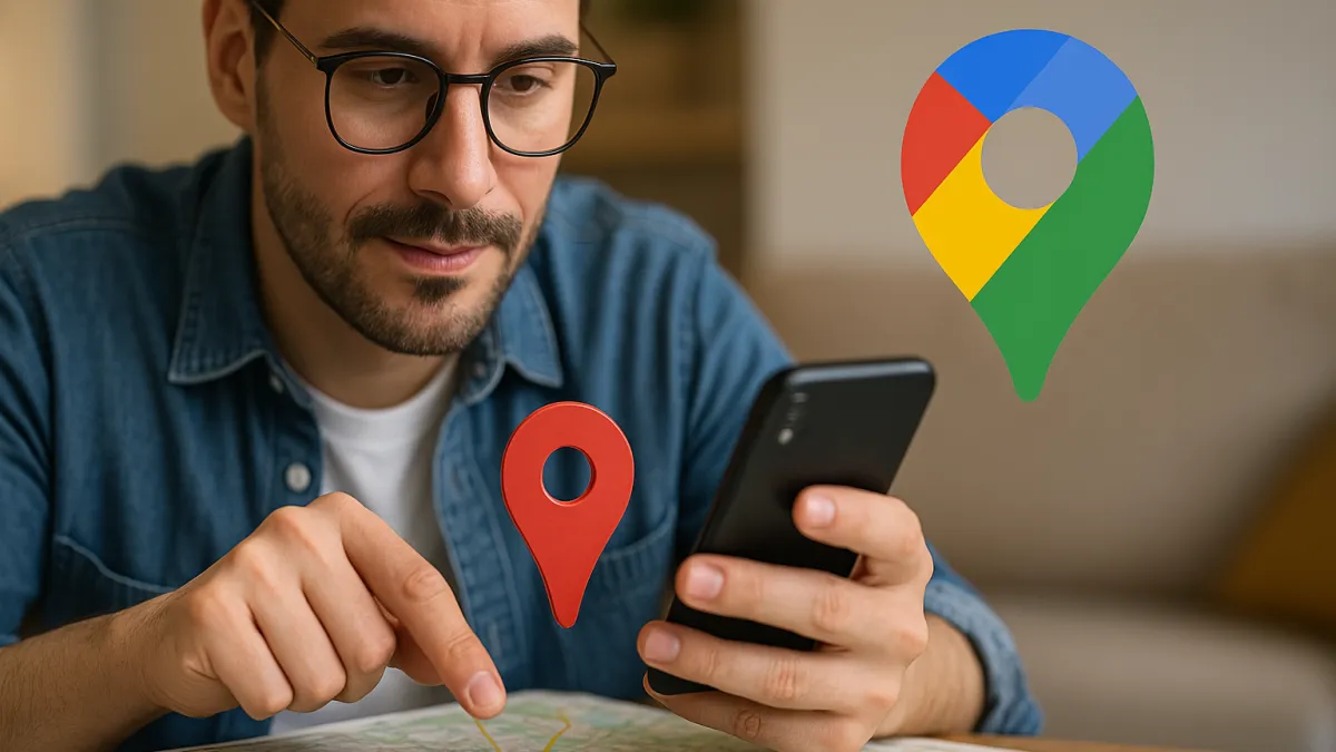 O que fazer com os pontos do Google Maps