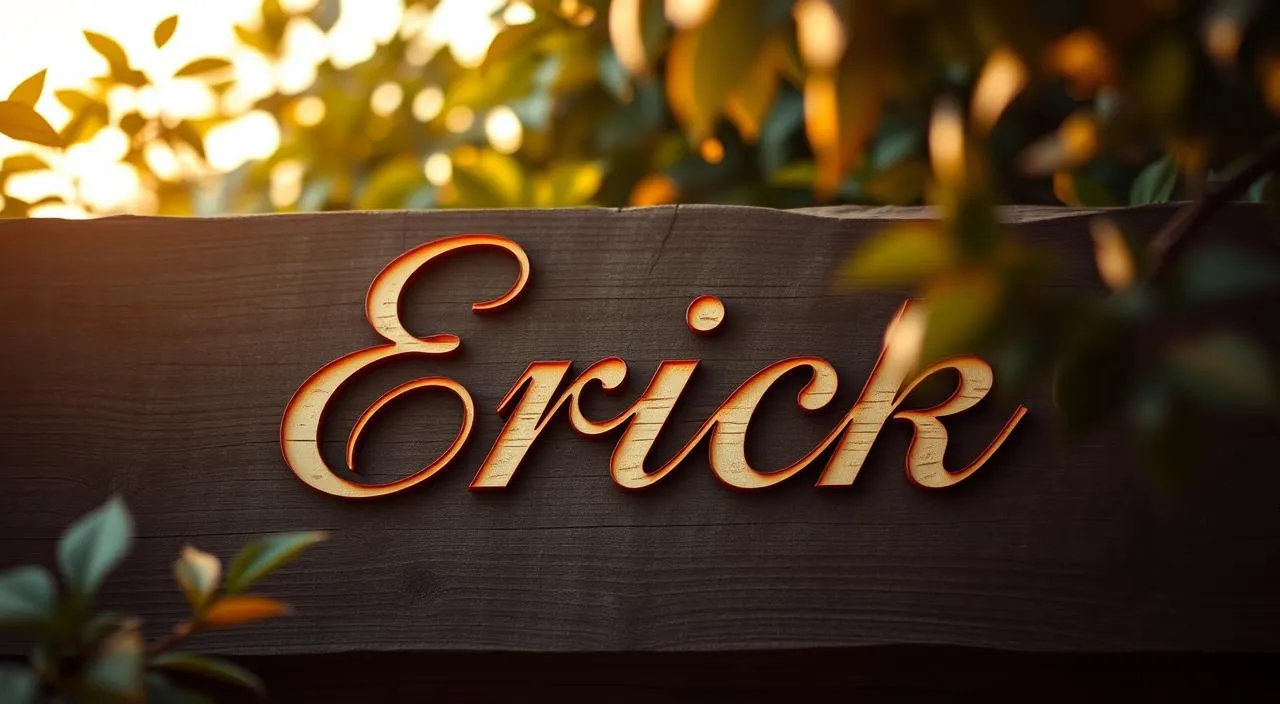 O que significa nome Erick: origem e significado