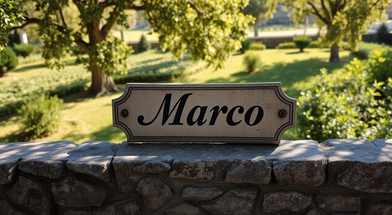 o que significa o nome marco