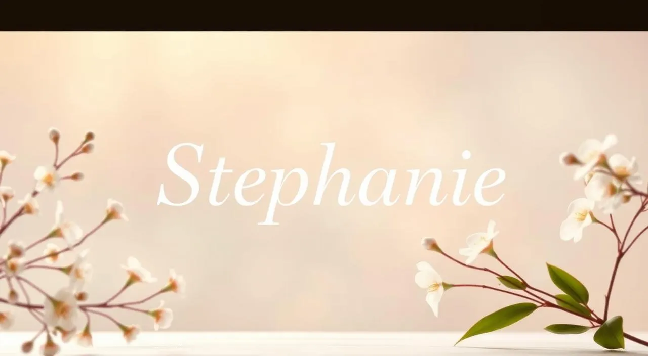 O que significa o nome Stephanie: origem e significado