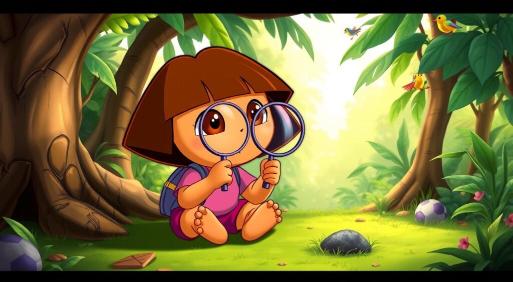 por que a dora não enxerga