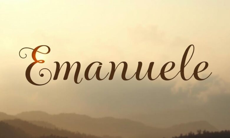 Qual é o significado do nome Emanuele: origem e sentido qual é o significado do nome emanuele