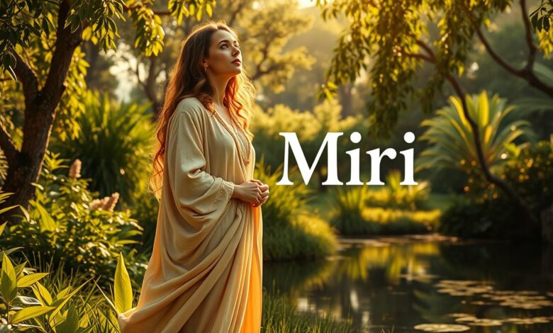 Qual o significado do nome Miriã: origem bíblica e sentido qual o significado do nome miriã