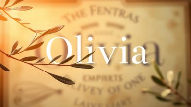 qual o significado do nome olivia
