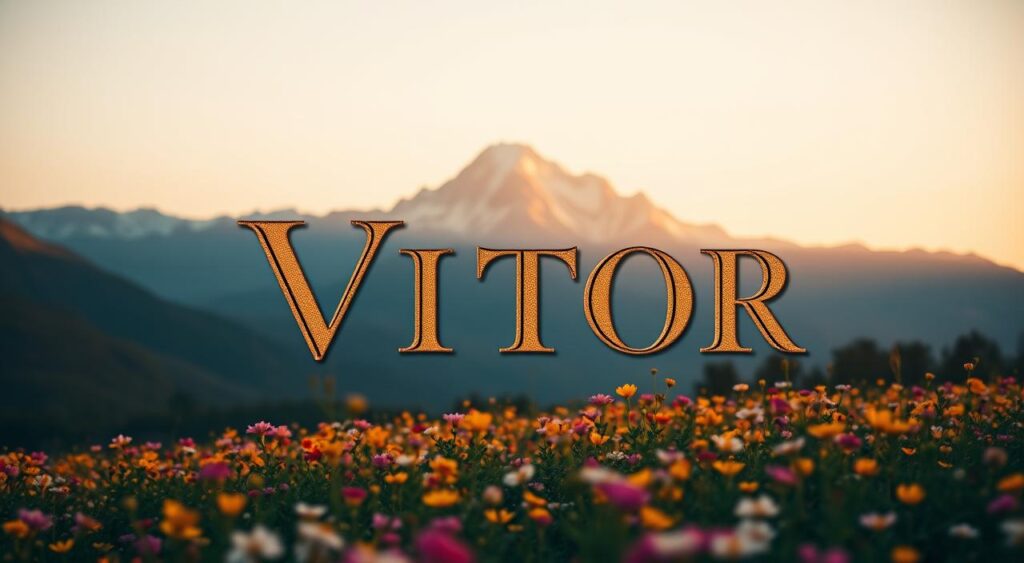 qual o significado do nome vitor