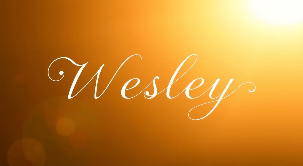 qual significado do nome wesley