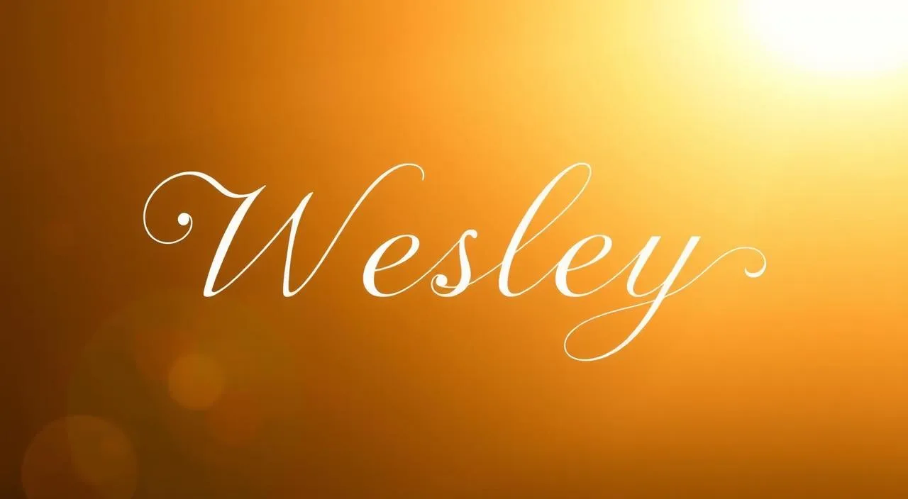 Qual significado do nome Wesley: origem e traços