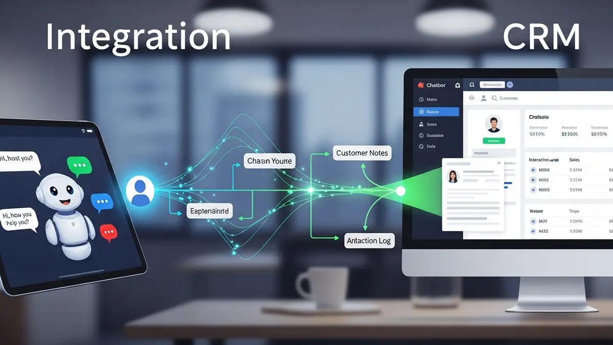 Integração entre chatbots e CRM