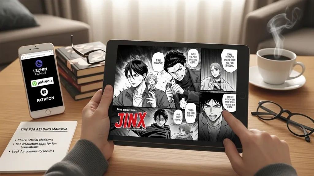 Onde ler Jinx Manhwa