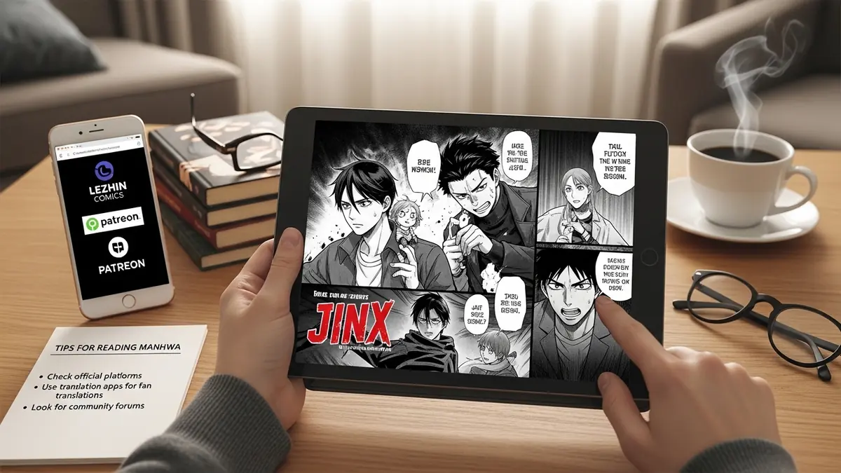 Onde ler Jinx Manhwa