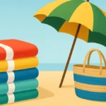 Quantas toalhas de praia comprar para família em viagem