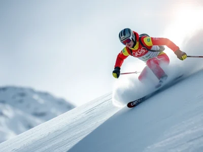 Adam Siao Him Fa brilha no esqui alpino em Milão Cortina 2026