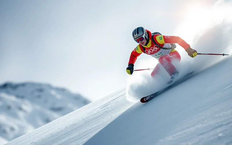 Adam Siao Him Fa brilha no esqui alpino em Milão Cortina 2026