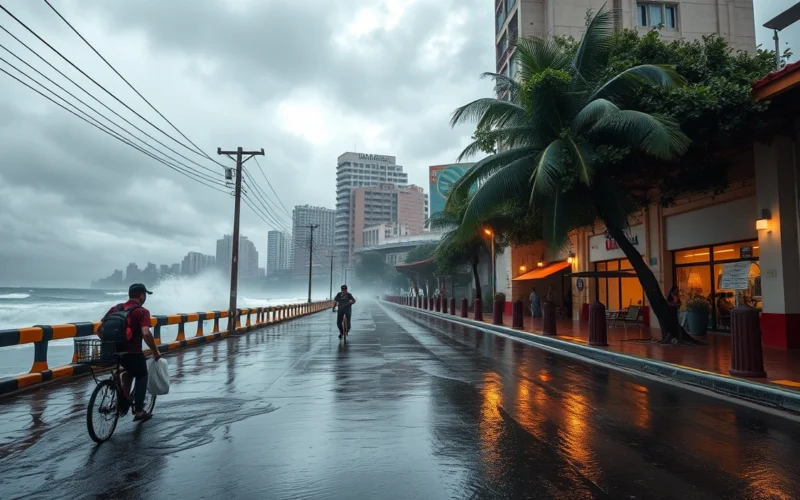 Alerta de chuvas em 8 cidades do Vale do Paraíba, SP