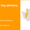 Alerta de nevoeiro denso para região de Puget Sound até quinta-feira