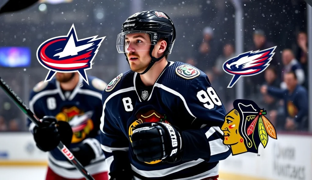 Blue Jackets x Blackhawks: Previsões e Odds para 4 de Fevereiro