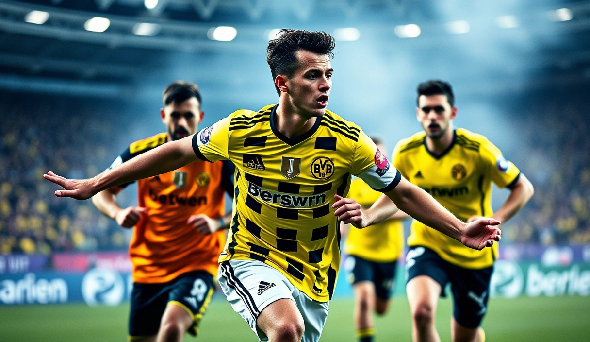 Borussia Dortmund em ação: Wolfsburg x Dortmund ao vivo na Bundesliga