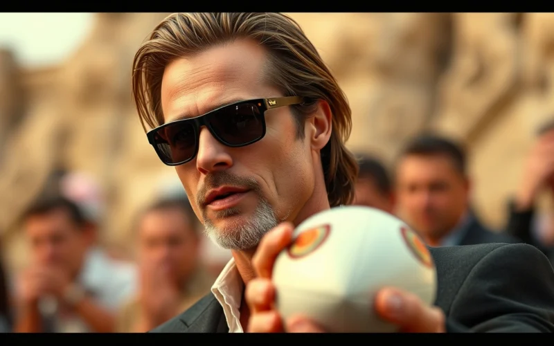 Brad Pitt Revela Teaser de 'Cliff Booth' no Super Bowl