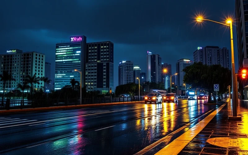Chuva forte e alagamentos no Rio de Janeiro: áreas afetadas