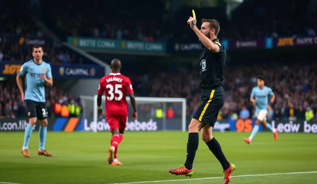 Decisão polêmica do árbitro em Liverpool x Man City gera debate