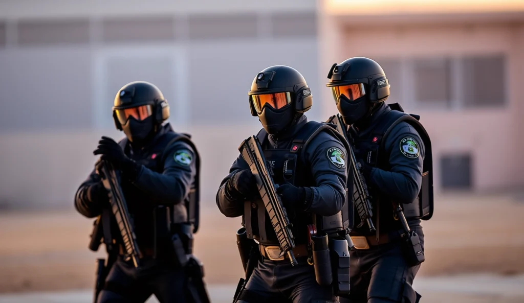 Equipes SWAT do Cazaquistão Brilham em Torneio dos EUA