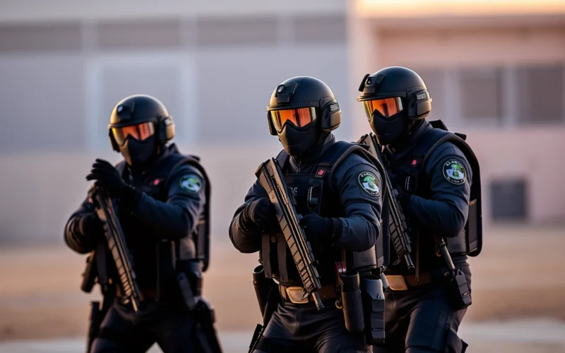 Equipes SWAT do Cazaquistão Brilham em Torneio dos EUA