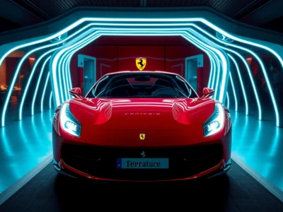 Ferrari Luce: Descubra os Interiores da Elétrica de Maranello