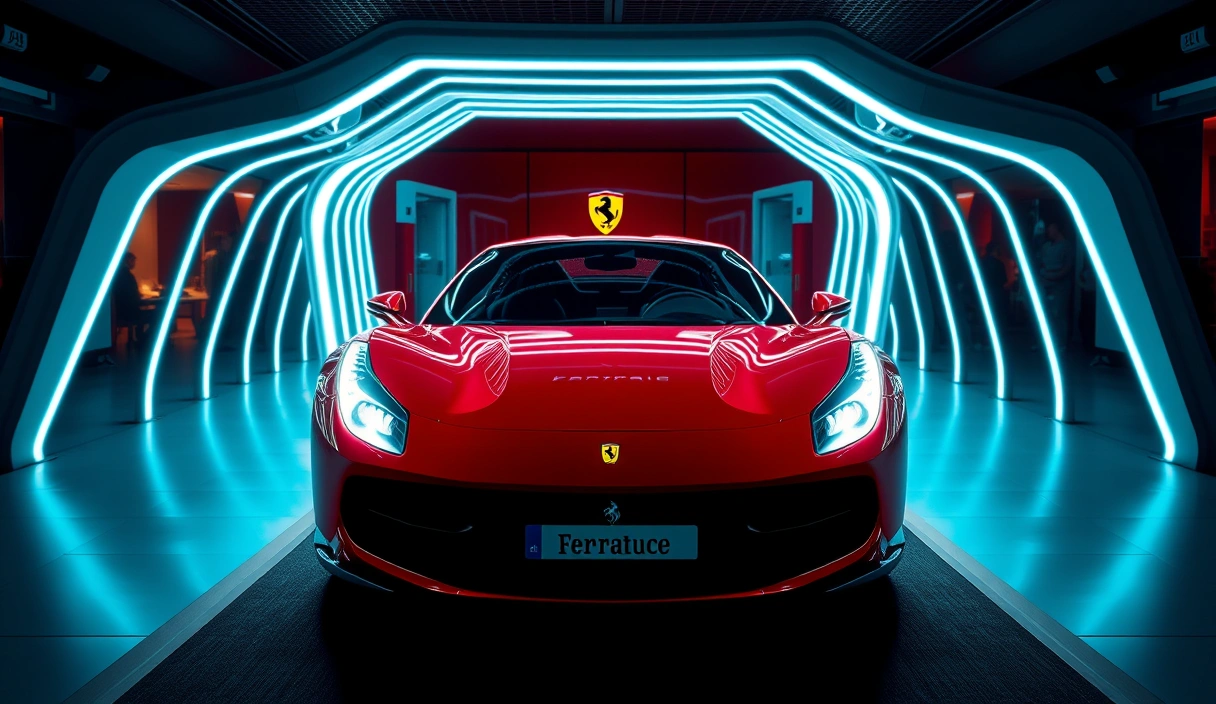 Ferrari Luce: Descubra os Interiores da Elétrica de Maranello