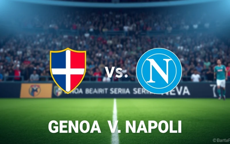 Genoa x Napoli: Escalações Oficiais da Série A