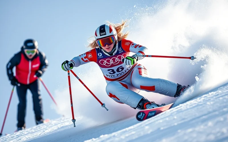 Lindsey Vonn sofre queda e encerra sonho nas Olimpíadas de Inverno