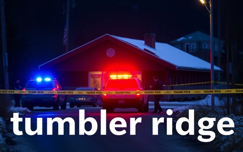 Massacre em Tumbler Ridge: 10 mortos e 25 feridos em tiroteio