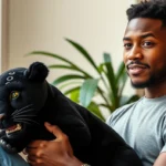 Michael B. Jordan homenageia Chadwick Boseman com pantera