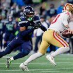 Nick Emmanwori, safety dos Seahawks, se machuca no Super Bowl